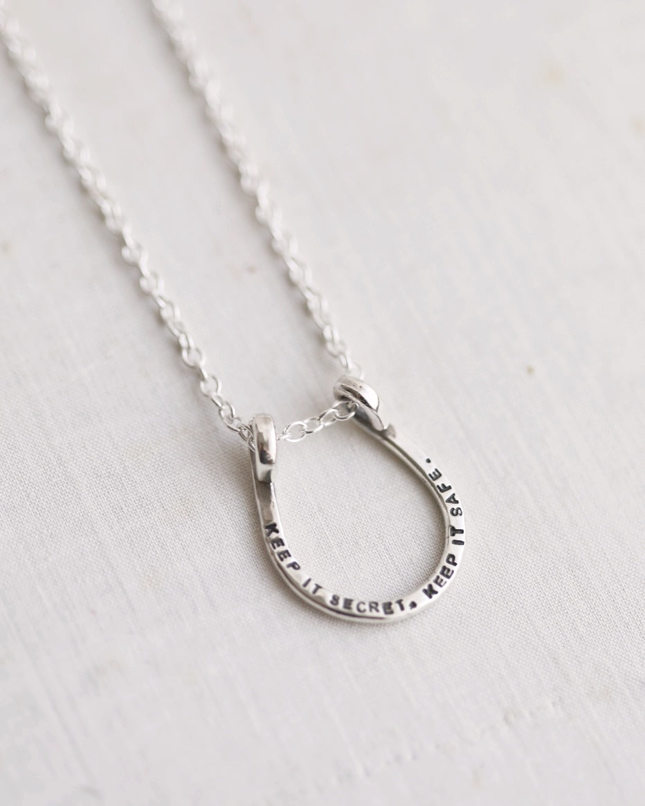 Silver Ring Keeper Necklace