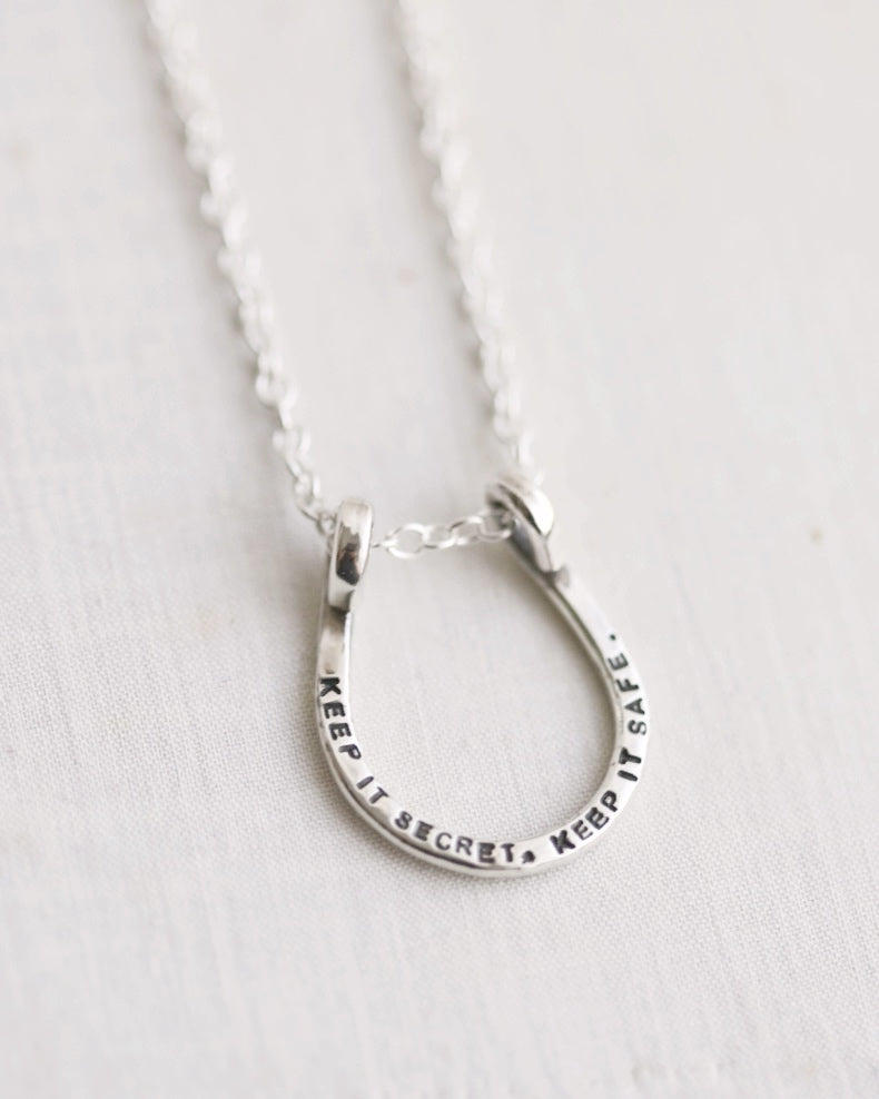 Silver Ring Keeper Necklace