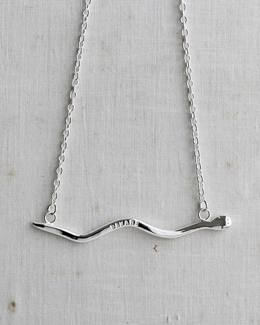 Personalised Snake Necklace