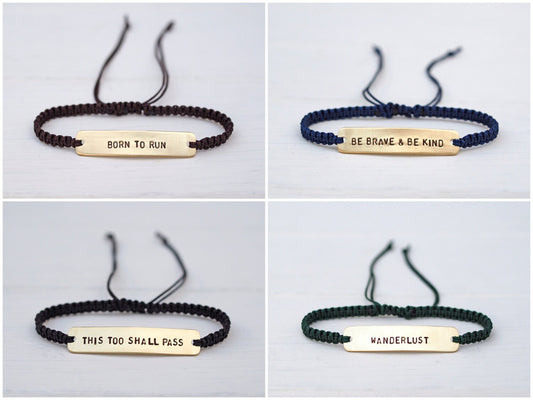 Men's Personalised Bracelet