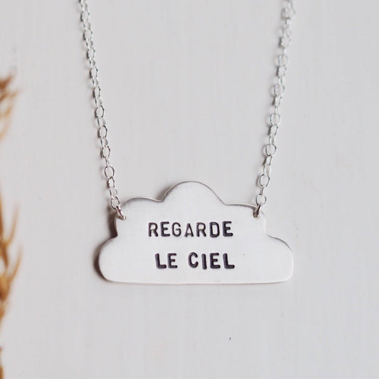 Personalised Cloud Necklace