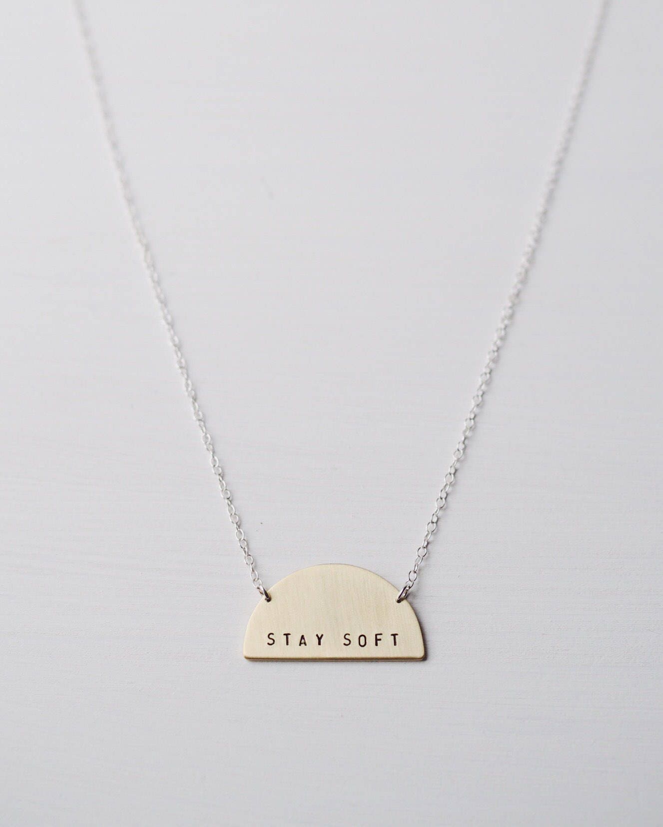 Personalised Curve Necklace