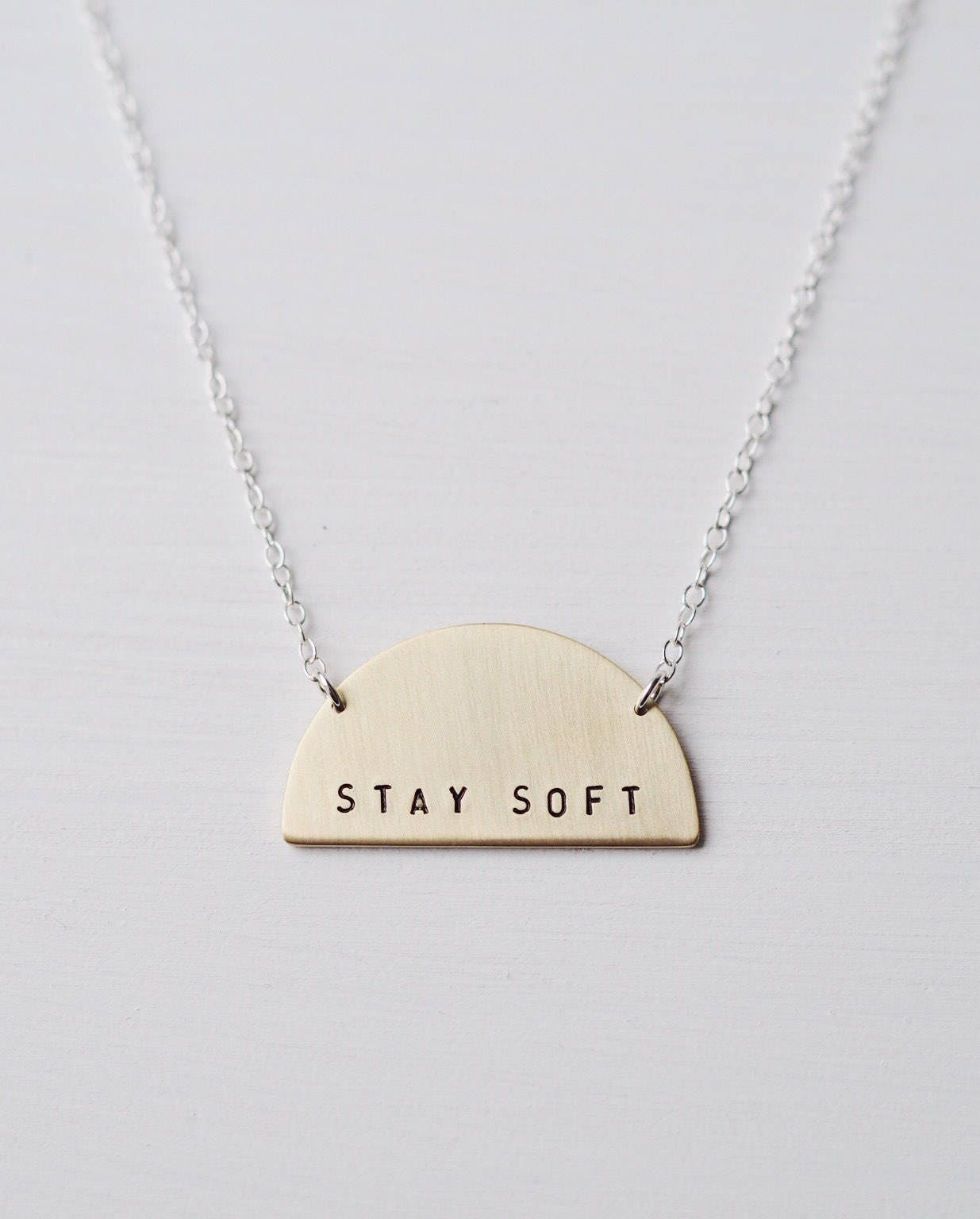 Personalised Curve Necklace