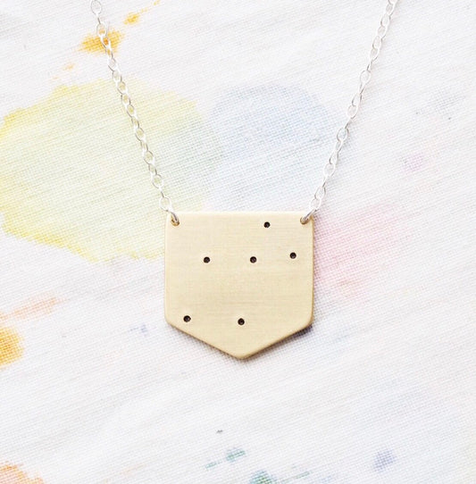Lyra Constellation Necklace