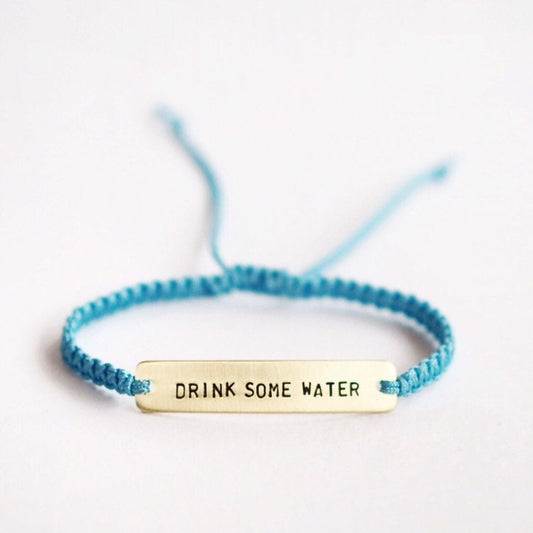 Drink Some Water Bracelet
