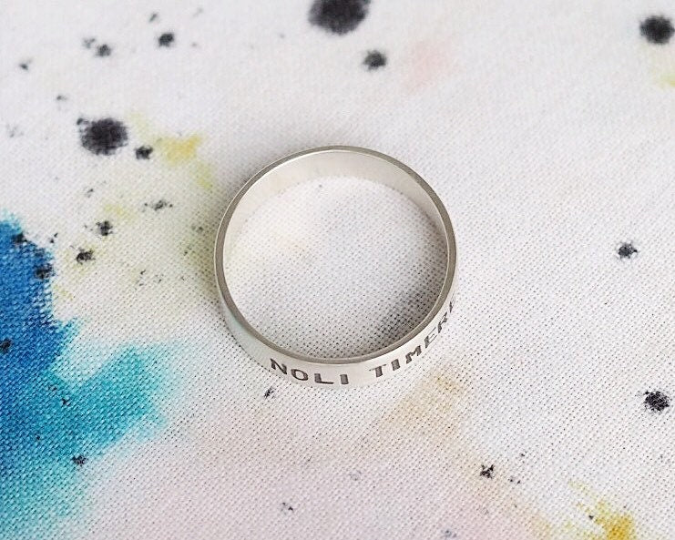 Personalised 5mm Ring