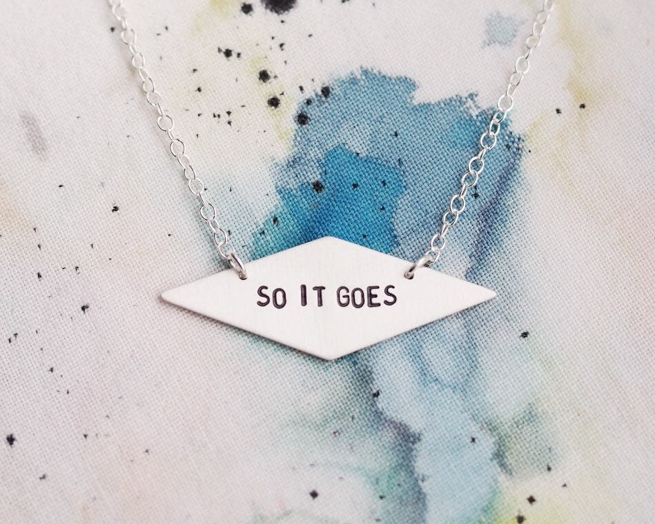 Personalised Diamond Shaped Necklace