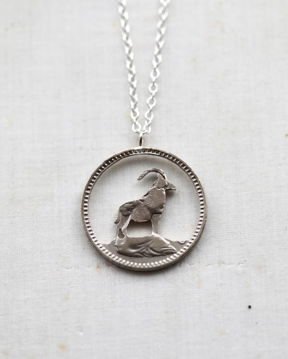 Rhodesian Coin Necklace