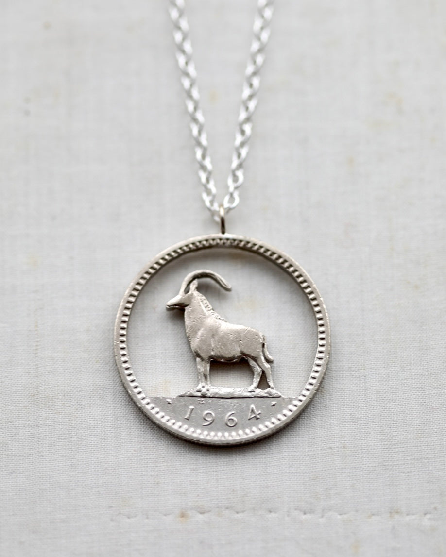 Rhodesian Coin Necklace