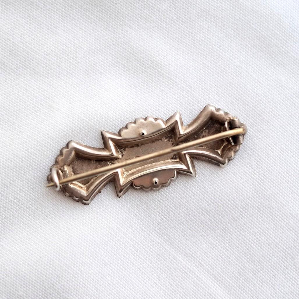 Vintage Sterling Silver ‘Gertie’ Brooch