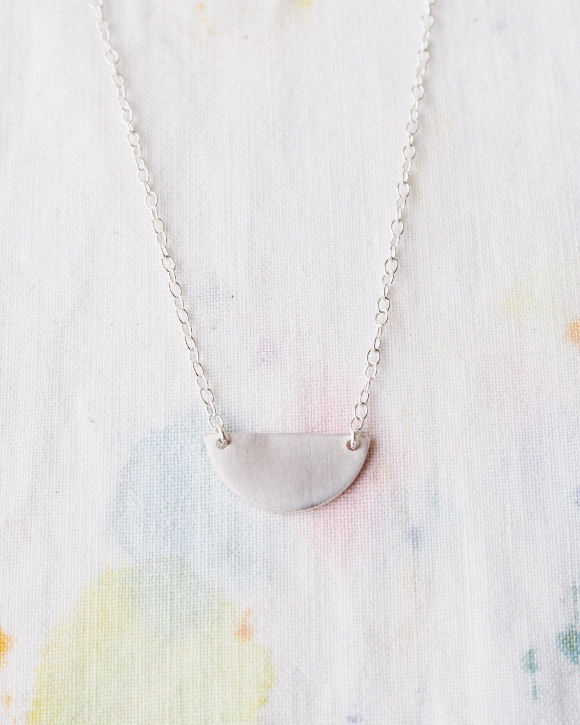 Tiny Sunset/Sunrise Necklace