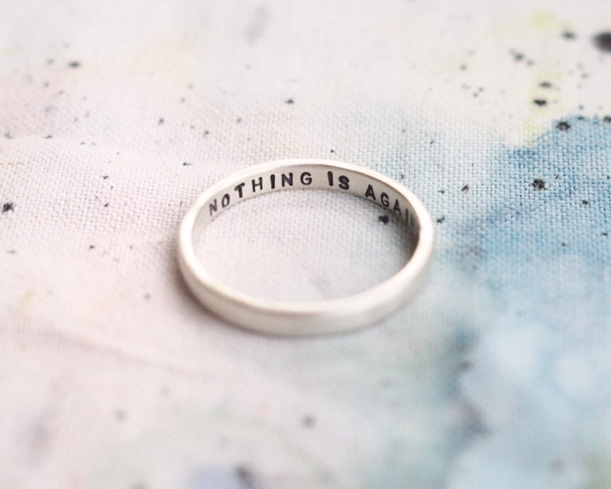 Personalised Posey Ring