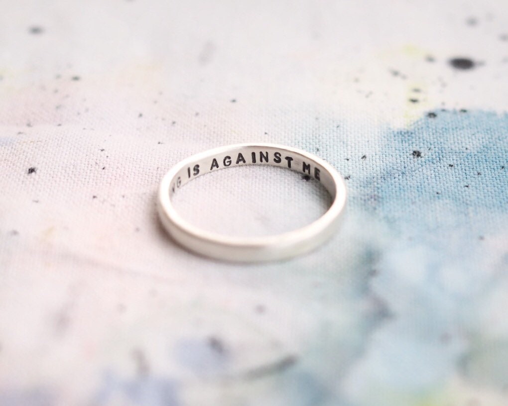 Personalised Posey Ring