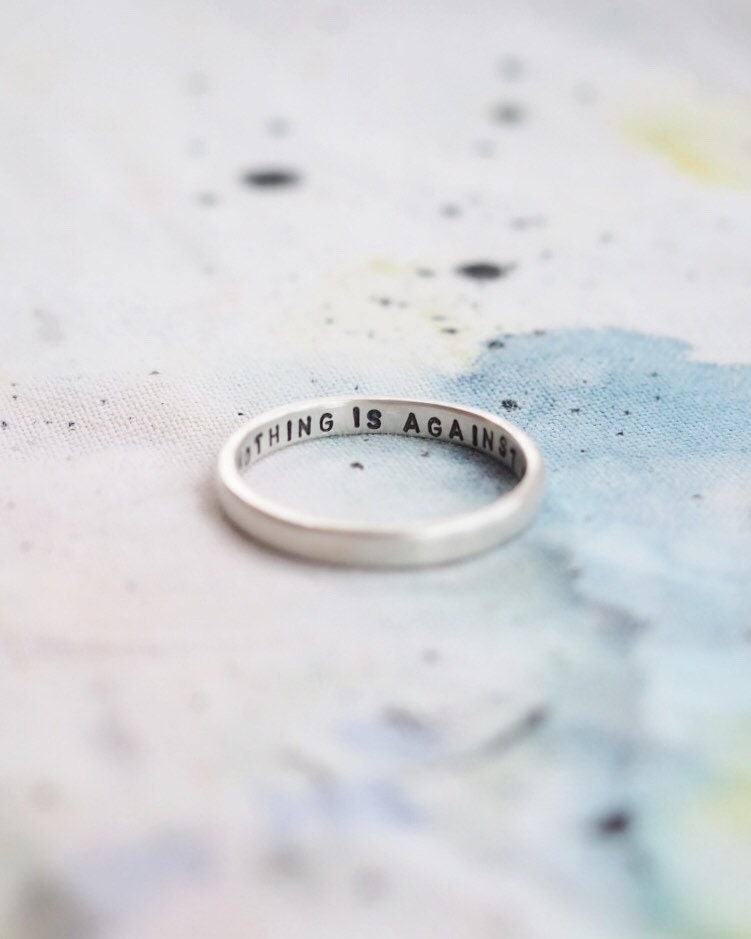 Personalised Posey Ring