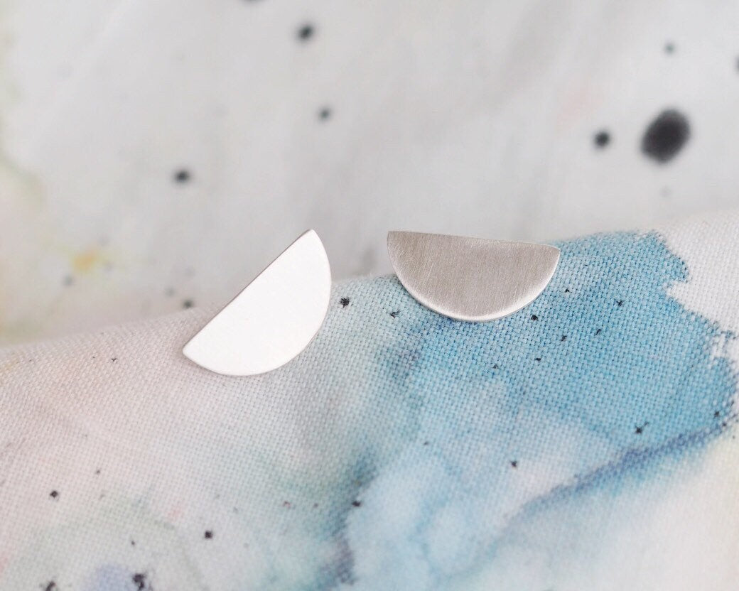 Half Moon Earrings