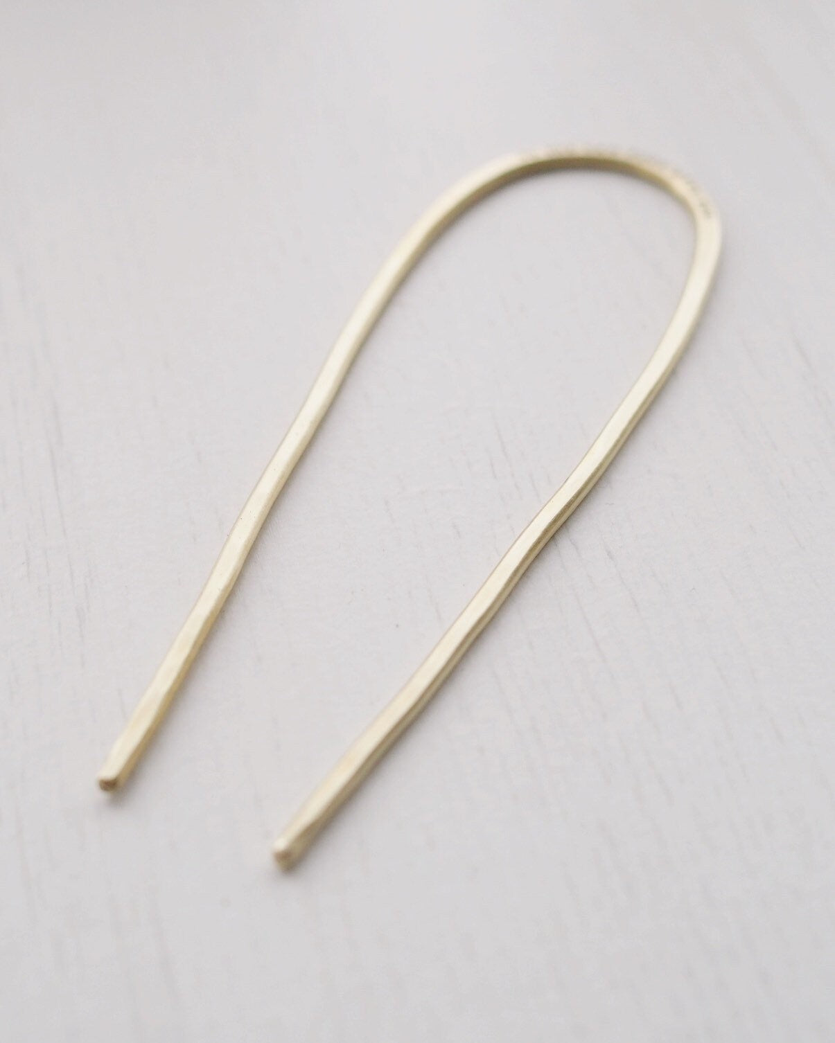 Personalised Brass Hair Pin