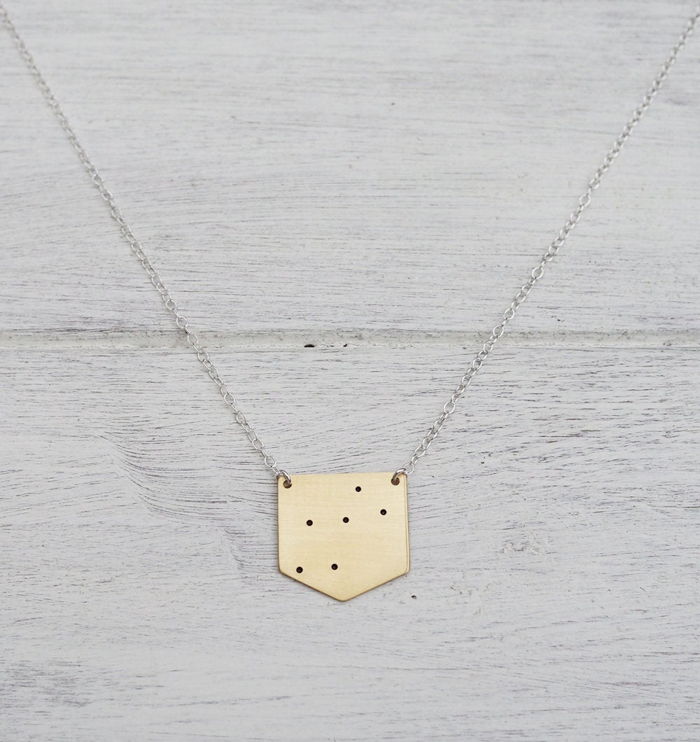 Lyra Constellation Necklace
