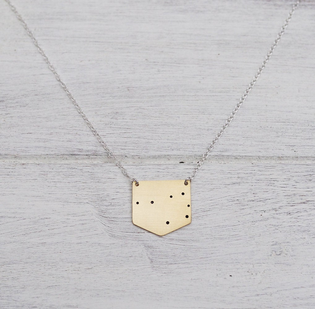 Pleiades 'Seven Sisters' Constellation Necklace