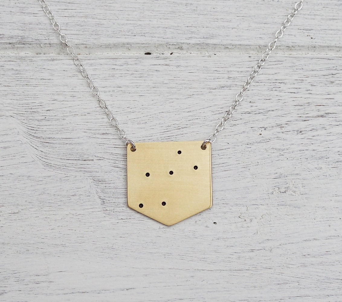 Lyra Constellation Necklace